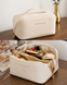 Дорожная косметичка-органайзер для косметики Makeup Bag с 4 отделениями и ручкой 3507 фото 3