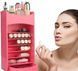 Вертикальний органайзер для косметики Cosmake & Nail Polish Organizer рожевий.