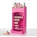 Вертикальний органайзер для косметики Cosmake & Nail Polish Organizer рожевий.