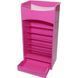 Вертикальний органайзер для косметики Cosmake & Nail Polish Organizer рожевий.