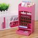 Вертикальний органайзер для косметики Cosmake & Nail Polish Organizer рожевий.
