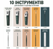 Маникюрный набор 10 в 1 для ногтей и чистки ушей | Нержавеющая сталь | В футляре 3510 фото 3