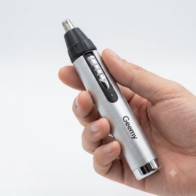 Чоловічий тример Gemei GM-3107 3 в 1 акумуляторний для носа, вух, брів і бороди. 3462 фото