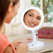 Складное косметическое зеркало с LED подсветкой и увеличением My Fold Away Mirror 3476 фото 6