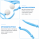 Ручной роликовый массажер для шеи Neck Massager для снятия усталости и напряжения 3478 фото 5