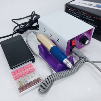 Фрезер для маникюра и педикюра Beauty Nail DM4 TF6005 30 Вт 25000 об/мин с педалью и реверсом 3493 фото
