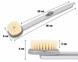 Щітка для душу з довгою ручкою та дозатором для гелю Body Brush для масажа спини та тіла 3495 фото 4
