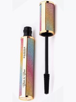 Тушь для ресниц объемная Parisa Cosmetics Mascara Glam&Glow черная